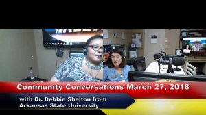 Community Conversations March 27, 2018 Dr.Debbie Shelton discussing Flu