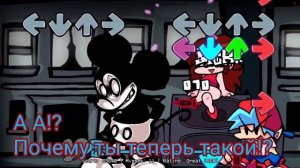 Фан перевод песни НОВОГО МИККИ МАУСА "Misery" на русский язык|FNF #mickeymousefnf #mouseavi