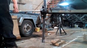 Самодельный ХайДжек для подъема эстакады.