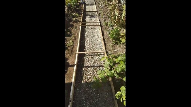 Садовая дорожка своими руками.