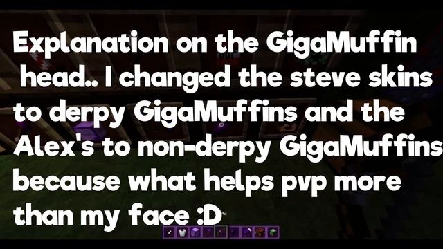GigaMuffins Purple PVP Pack Release!! Short Sword Low-Fire - Minecraft 1.8.X