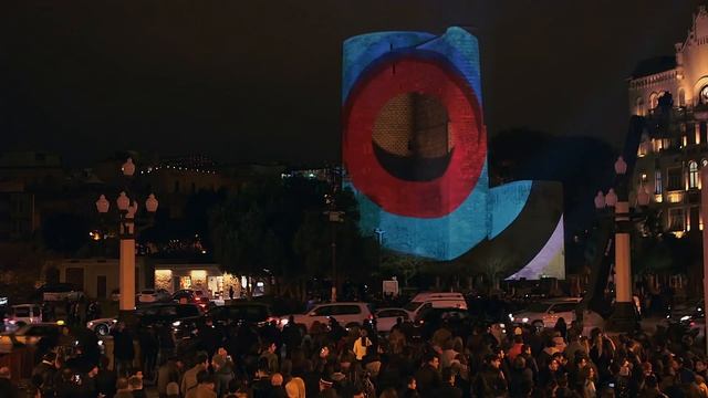 New video of 3D projection on Maiden’s Tower | Baku 2015 смотреть онлайн