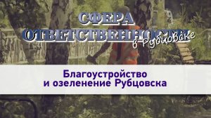 Сфера ответственности. Благоустройство и озеленение Рубцовска.