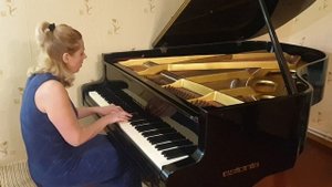 М.Кажлаев.Юмореска.-9.(Миниатюры для фортепиано.1958 г.)/Анна Горьева