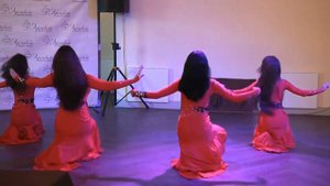 Иракский танец от ШАТ Каир. Iraqy dance, russian bellydance school.