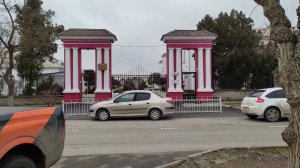 Евпатория 2023. Прогулка по санаториям в феврале.