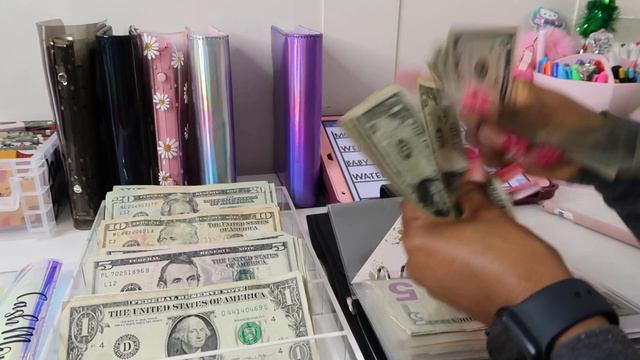 CASH ENVELOPE & SINKING FUNDS STUFFING | FEBRUARY PAYCHECK #2 2023 | $457 LOW INCOME | CASH STUFFIN смотреть онлайн