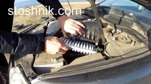 Как заменить воздушный фильтр ТОЙОТА КАМРИ 08 / HOW TO REPLACE AIR FILTER TOYOTA CAMRY