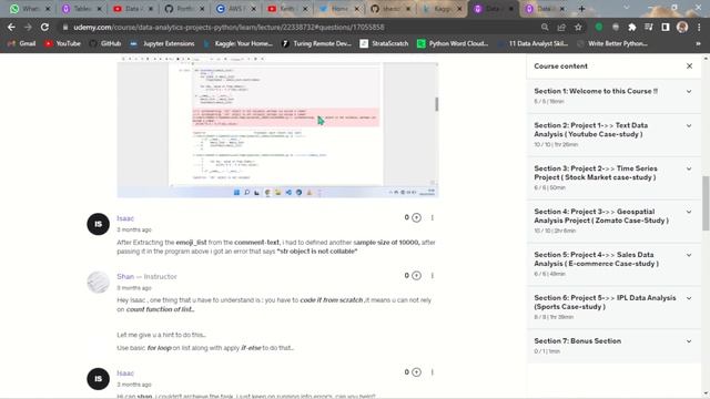 The Best Udemy  Course  For Data Analytics Real World Problem with Python