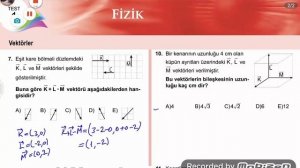 11.SINIF FİZİK MEB KAZANIM TESTİ-1-@ÖZELDERS05053968315