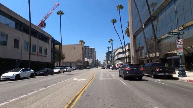 [4K] Los Angeles - Wilshire Blvd, Downtown Los Angeles to Santa Monica. 15.83 miles Driving Tour