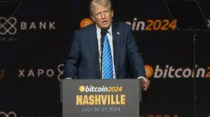 Trump delivers remarks at the Bitcoin 2024 conference in Nashville (28.07.2024)