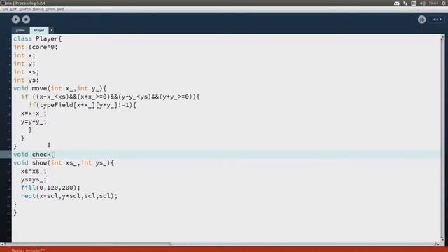 GameDevChallenge - Processing #3 - Система счета -