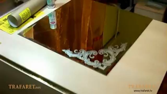Трафареты для декора стекла