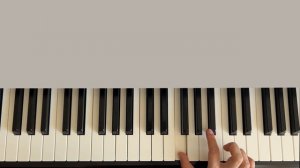Ганон - 2 упражнение на фортепиано, пианино, piano