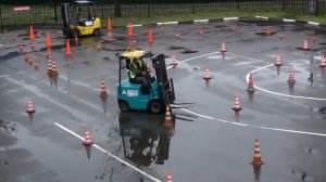 Экзаменационный маршрут по программе обучения "Водитель погрузчика (кат. В,С)"