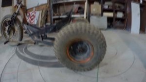 Дрифт Трайк из скутера Honda Dio и частей от китайского квадрика #1.