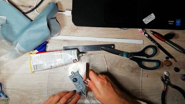 Мастер-класс. Кулон из кожи смотреть онлайн