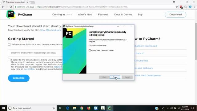 Install Python IDE and Python IDLE