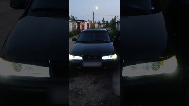ВАЗ 2110 освещение фар.mp4