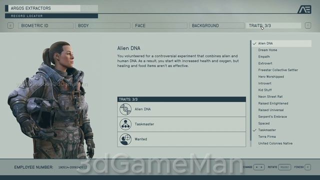 Starfield Character, Background & Traits (Lara Croft) #starfield #tips #tipandtricks #tombraider