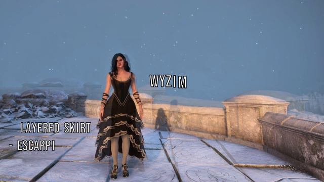 Yennefer's lore-friendly wardrobe mod showcase -  wyzima torso