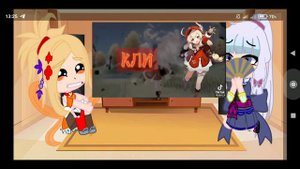 Реакция Ёимии и Аяки на Кли и диону 😗✌️✨