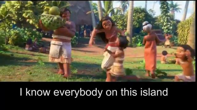 Moana How Far I'll Go Lyrics смотреть онлайн