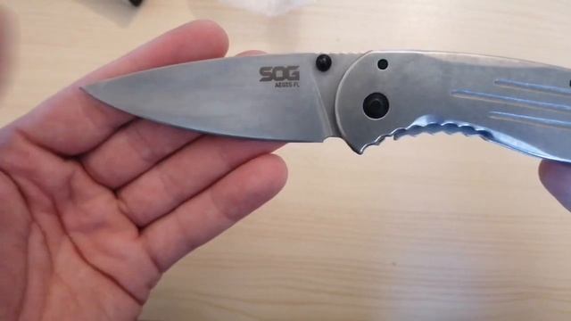 Обзор ножа sog aegis fl смотреть онлайн
