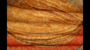 Вкусные блины на минеральной воде и молоке.