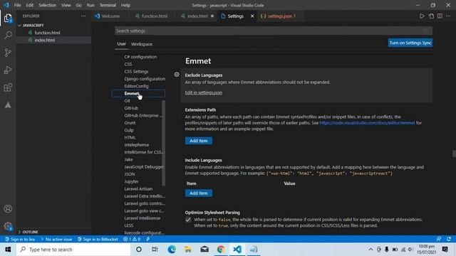 if your vs code not auto complete tags then here is the solution ||Emmet is not working in VSCode смотреть онлайн