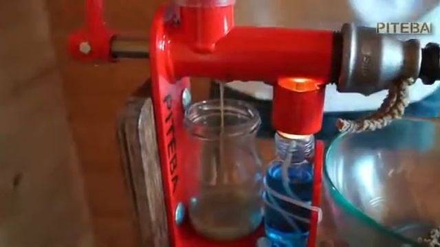 PITEBA - Шнековый ручной маслопресс смотреть онлайн