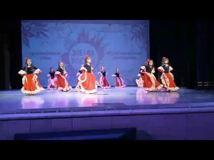 Испанский танец. Впервые на сцене.