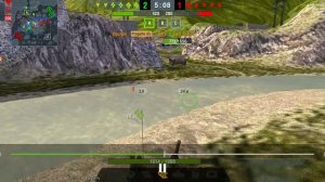 Когда сильно хочешь фраг, можно и в красное пробить