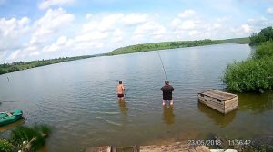 Рыбалка в Потуданском пруду (село Потудань, Старооскольский округ)