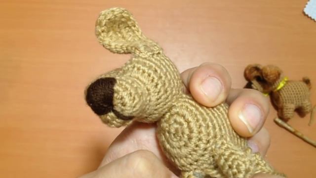 Собака крючком.,Мастер-класс.часть 2 .  Knit A Dog