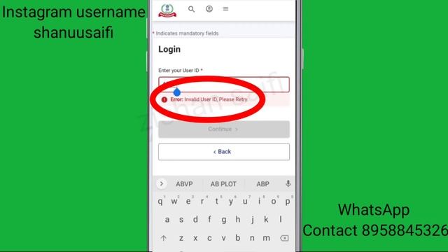 How To Fix Income Tax Department | eportal Error Invalid User ID, Please Retry смотреть онлайн