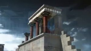 Кносский дворец реконструкция Крит 3D 1