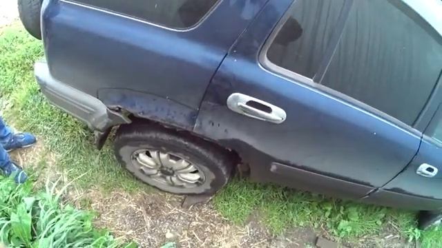 Замена арок и порогов Honda CR-V RD1, часть1 смотреть онлайн