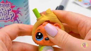 Littlest Pet Shop: распаковываем питомцев в банках с газировкой!