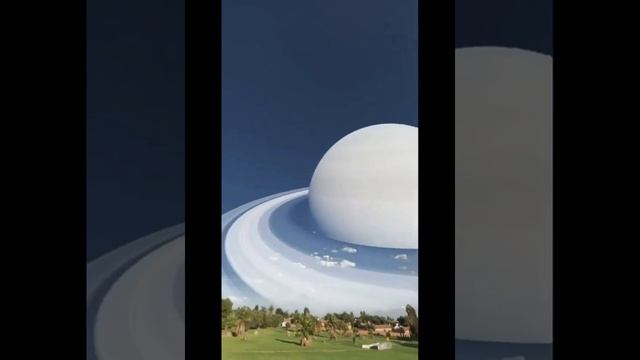 Если бы Сатурн приблизился очень близко к Земле и произошло столкновения Земли и колец Сатурна смотреть онлайн