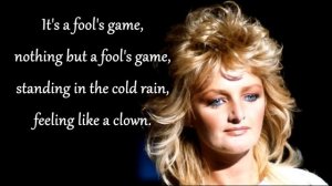 It's a Heartache   BONNIE TYLER (with lyrics)