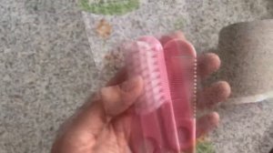 Расчёска для новорождённого ? Массаж головы