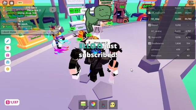 LIVE!! Roblox Pls donate live!!! (vip server in description!!!) смотреть онлайн