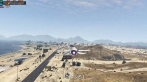 GTA 5  Benchmark - Default Settings - RTX 2060 6GB Ryzen 5 3600 - August 2019