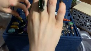 АСМР: Мои украшения: от бижутерии с Алиэкспресс до полудрагоценных камней. Часть 1