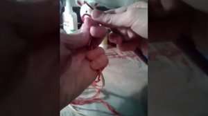 Как вязать воздушную петлю!