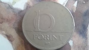 Forint Hongrois 10 Forint 1994  COIN  ttb copper