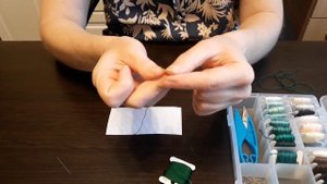 Как делать бленды, смешанные цвета на вышивке