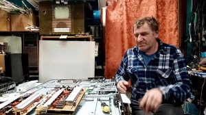 Телевизор плазменый LG 50PA4510 ремонт.